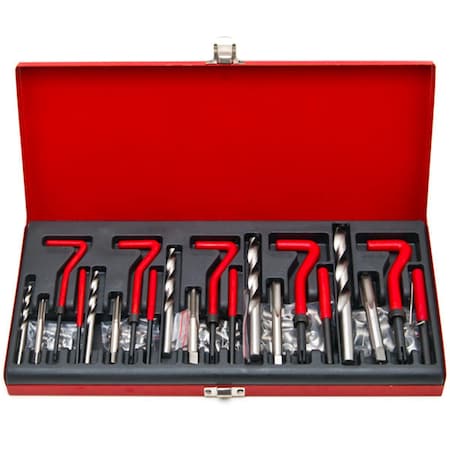 Biltek Professional Thread Repair Re-Thread Kit Restoring Damaged Threads M5-M12,131PK NPTC-TRS131-1U